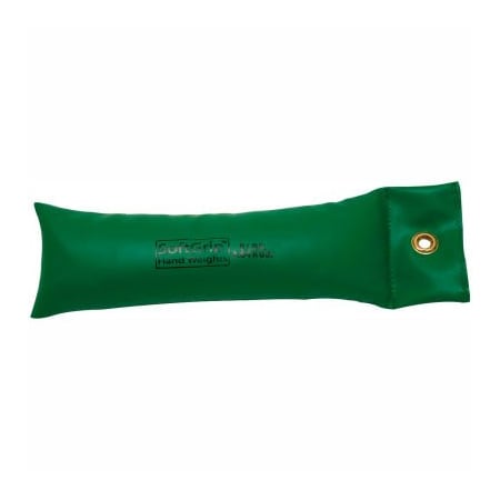 Fabrication Enterprises CanDo SoftGrip Hand Weight, 8 lb., Green 10-0361-1